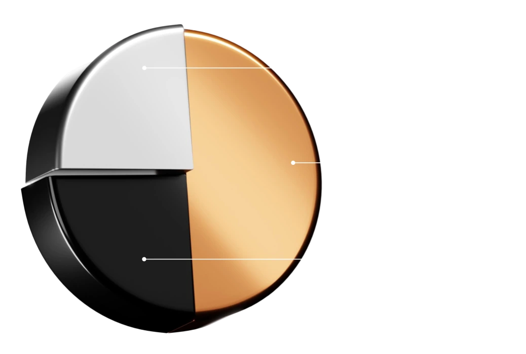 Investor allocations pie